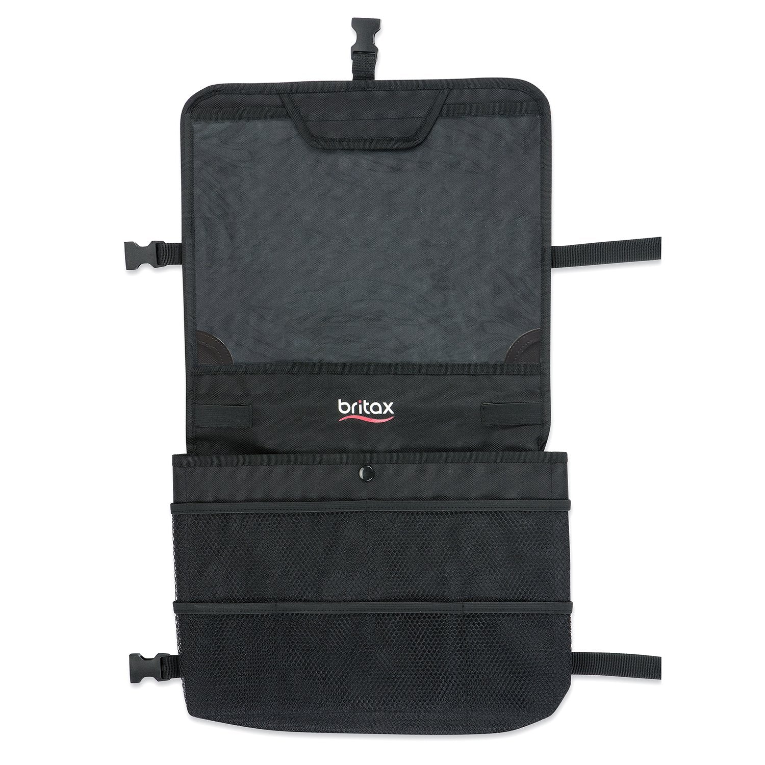 Brita View-N-G Backsea Ca Organize wit Table Holde Cras Teste Waterproo Backin Extr Storag Pockets