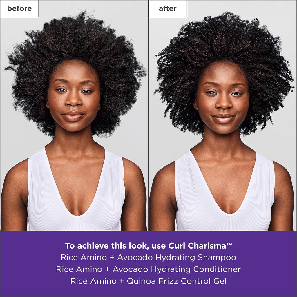 Briogeo Curl Charisma Rice Amino + Avocado Hydrating Conditioner, Define and Moisturize Wavy, Curly, and Coily Hair, Minimize Frizz, Sulfate-free, Vegan, Cruelty-Free