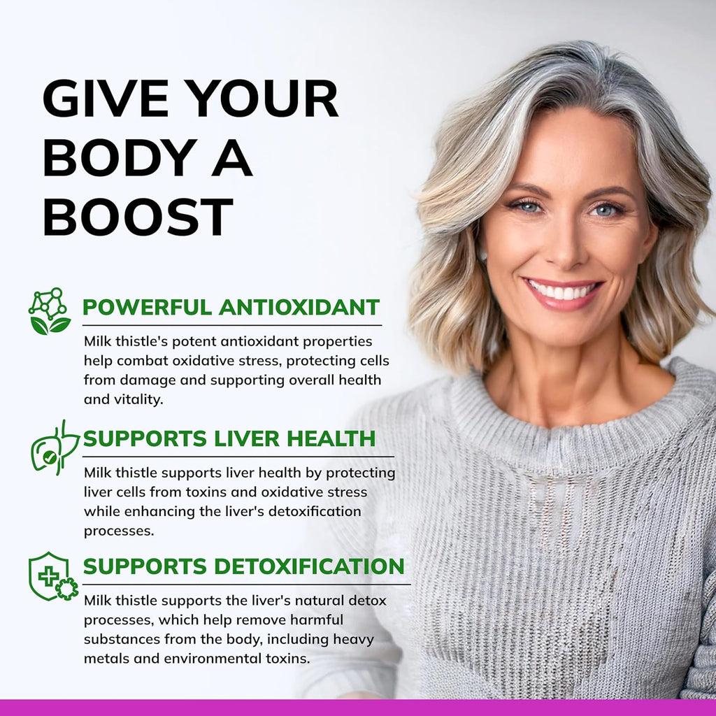 aSquare Nutritio Mil Thistl Supplemen 1000mg-20 Capsules,Ma Strengt 4 Concentrate Extrac 4: Mil Thistl See Powde Her Pills 100 m Silymari Extrac fo Live Support Cleanse Detox