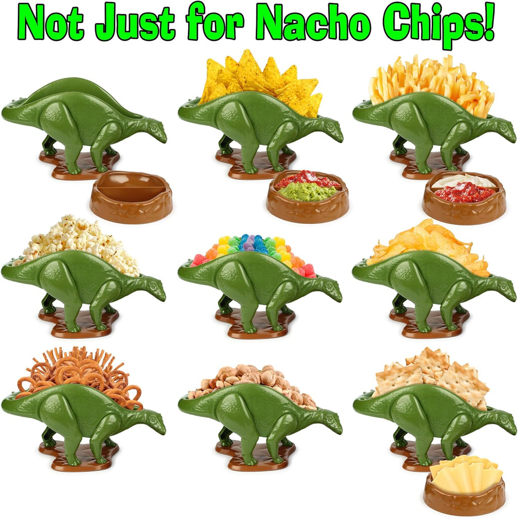 Funware Origina Nachosauru Snac an Di Set Dinosau Nach Holder