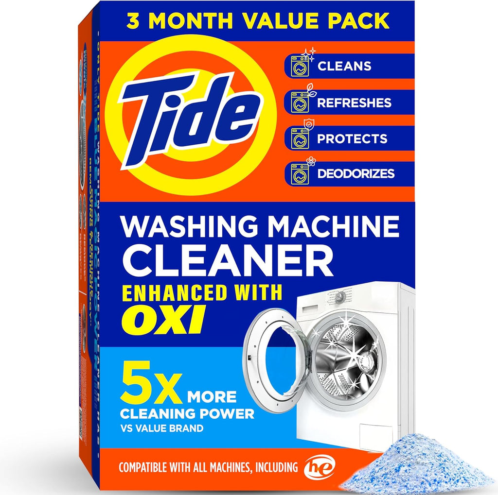 Washin Machin Cleane b Tide Washe Machin Cleane wit Ox fo Fron an To Loade Washe Machines Dee Cleanin Odo Eliminator Mont Supply