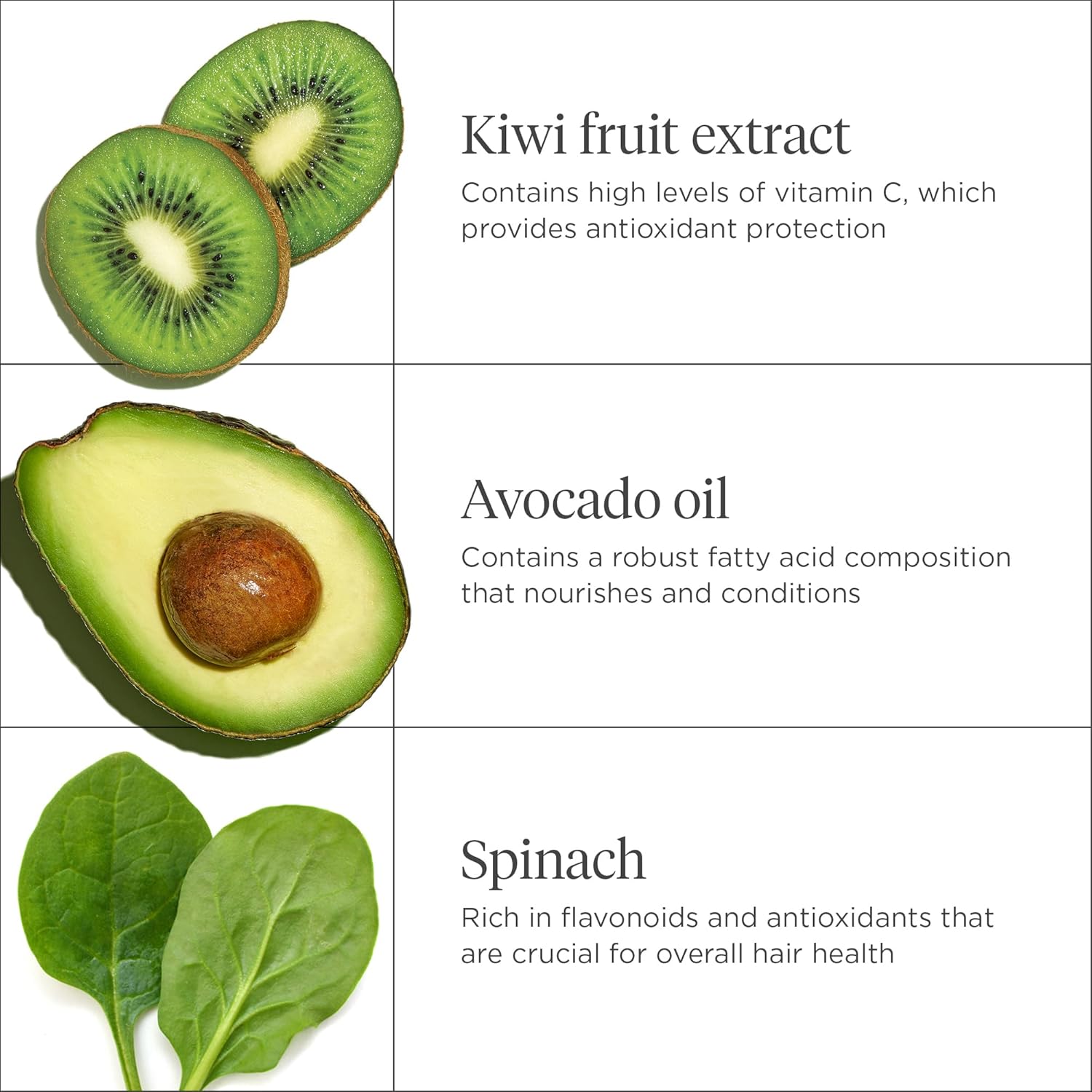 Brioge Superfood Avocad Kiw Meg Moistur Mask Protein-Free Dee Hydration Enhanc Shine Moisturizin Mas fo Dr Hair Loc I Moisture Vegan Cruelty-Free f oz