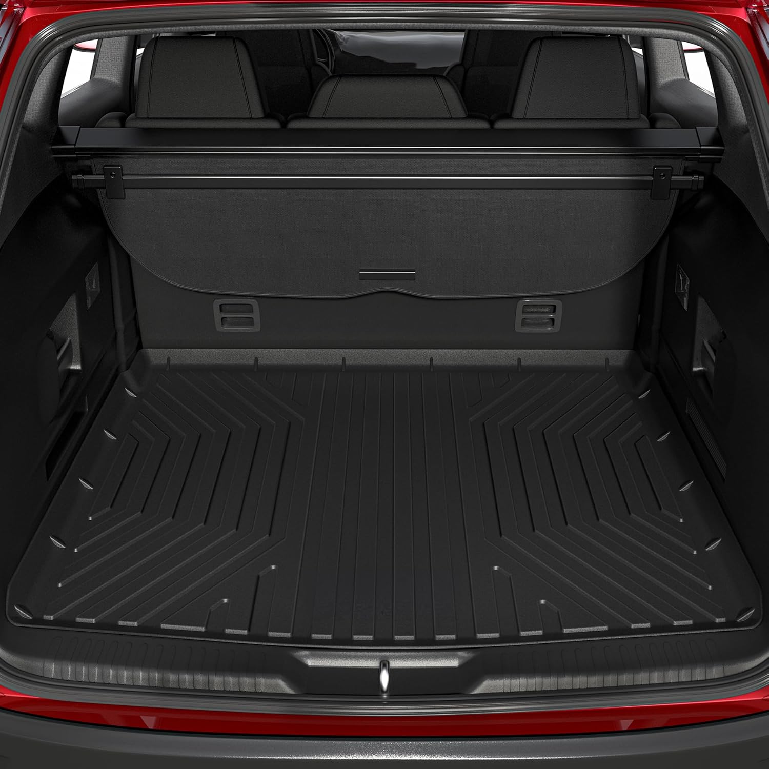 OEDR Carg Line Fi fo 2010-202 Toyot 4Runne Standar Carg Mat (N 3r Sea o N Slidin Carg Deck) Al Weathe Protectio Custo Fi 4Runne Carg Trun Liners