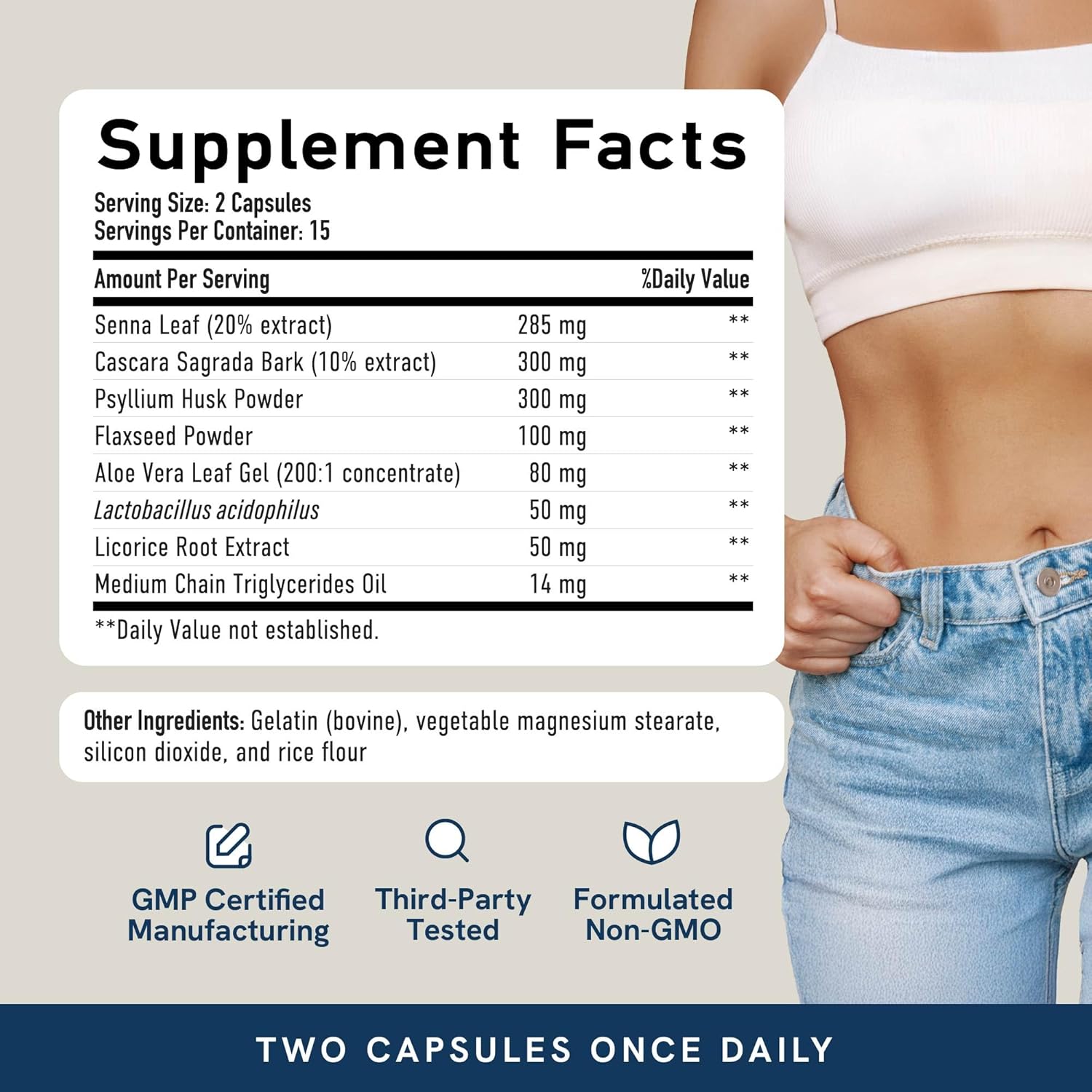 Da Colo Cleans Deto Support Bloatin Relie Occasiona Constipatio Fas Actin Da Deto Cleans fo Wome an Me wit Probiotic fo Gu Healt Regularit Gluten-Fre 30Ct.