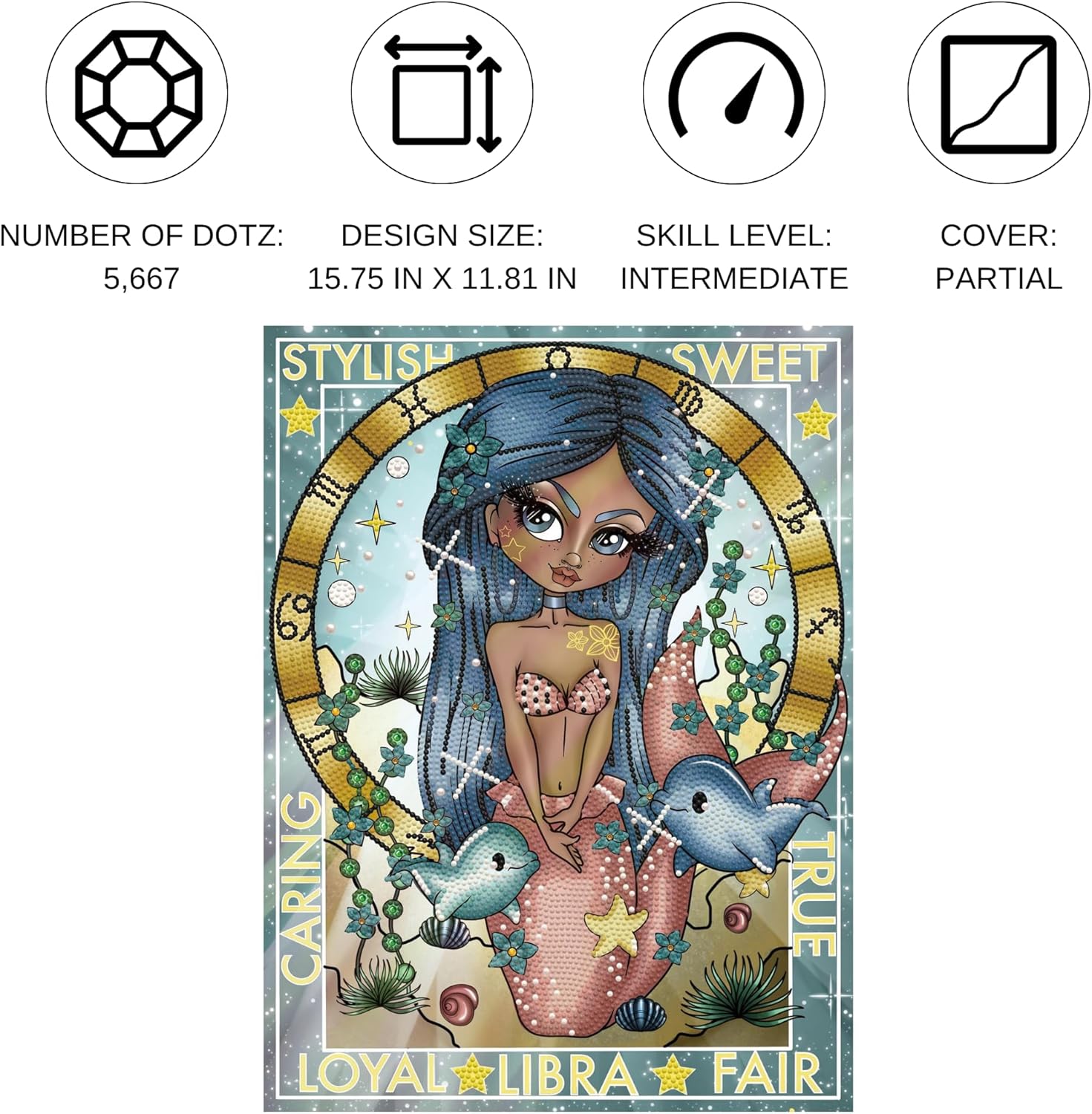 DIAMON DOT Libr Diamon Paintin Kit fo Adult Diamon Ar Kit Relaxin Creativ Craf Ki wit Dot Gem 15.8x11.8