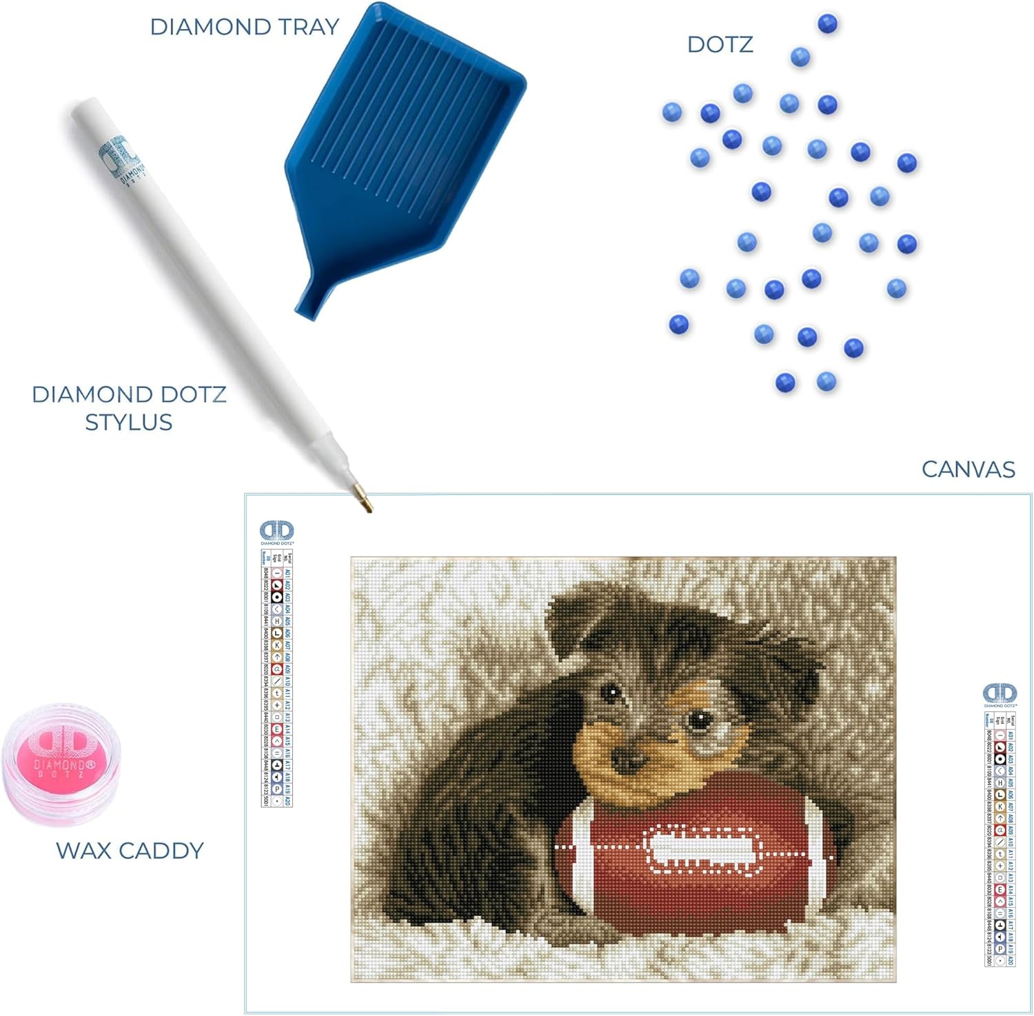 DIAMON DOT Foot Pu Pre-Frame Ki Do Diamon Paintin Kit fo Adult Diamon Ar Kit Relaxin Creativ Craf Ki wit Dot Gem 12.2inchx16.1inch