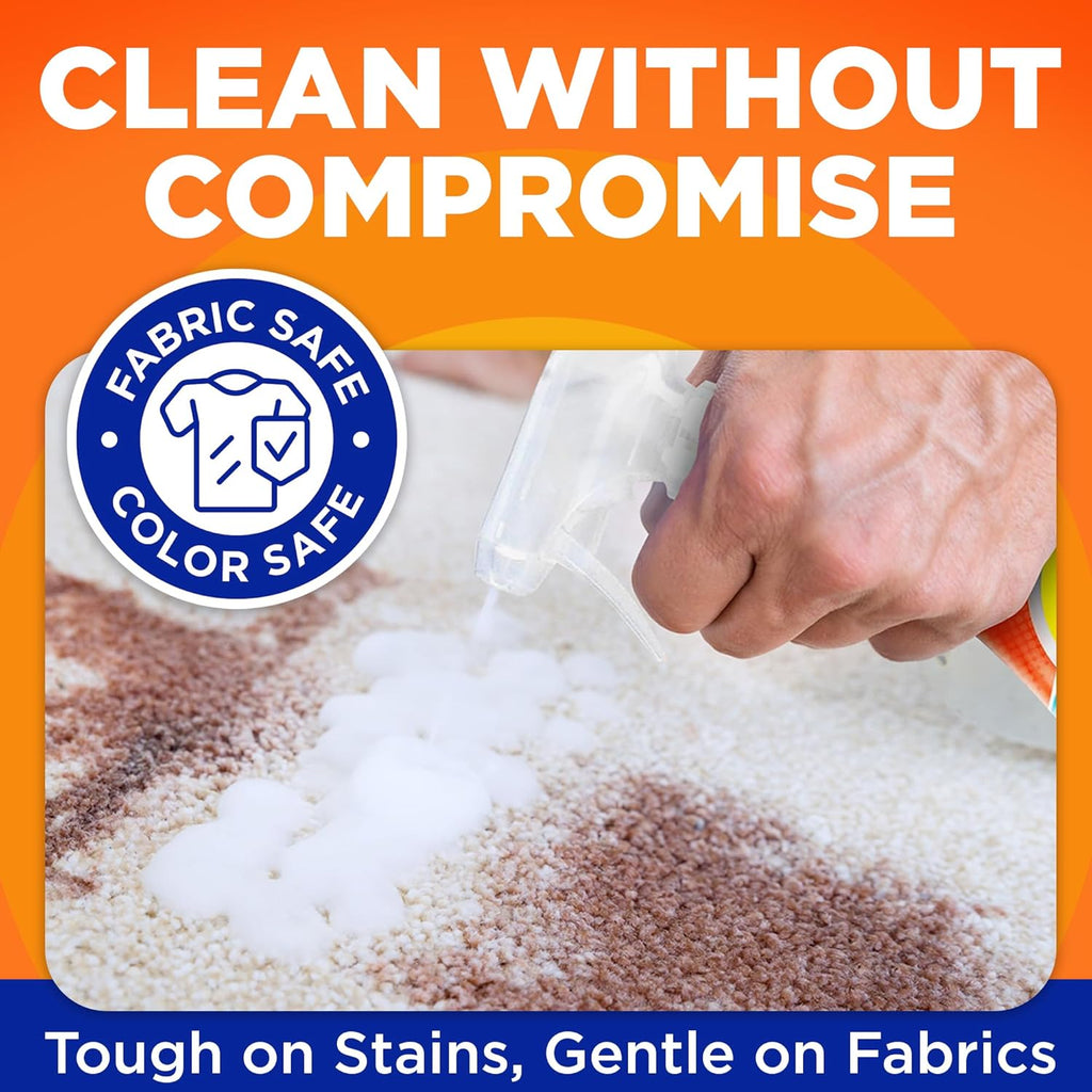 Tid Laundr Stai Remove Spra wit Oxi Stai Remove fo Clothes Carpet Upholstery Pe Bedding More Stai Treate Spra fo Toug Stain fro Wine Coffee Grease 21. F O (Pac o 2)