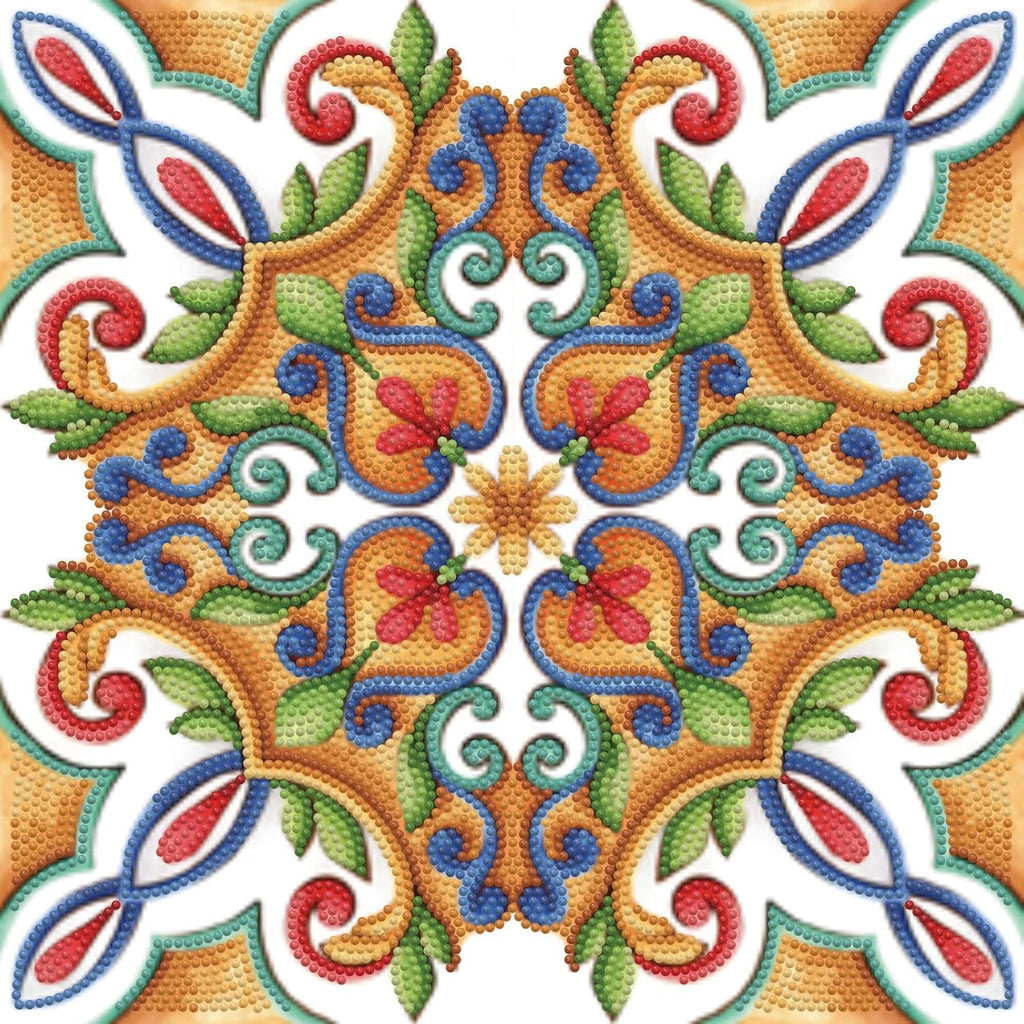 DIAMON DOT Portuges Til Diamon Paintin Kit fo Adult Diamon Ar Kit Relaxin Creativ Craf Ki wit Dot Gem 12x12