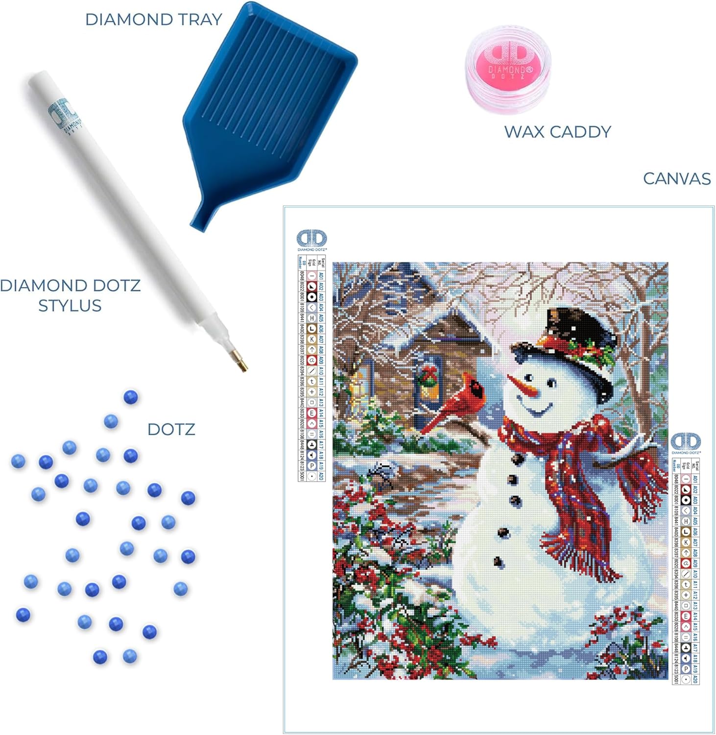 DIAMON DOT Kit Snowma Feathere Friend Ful Drill Roun Dotz Diamon Paintin Kits Diamon Ar Kit fo Adults Ge Art Diamon Art Kits 24.4inchx19.7inch