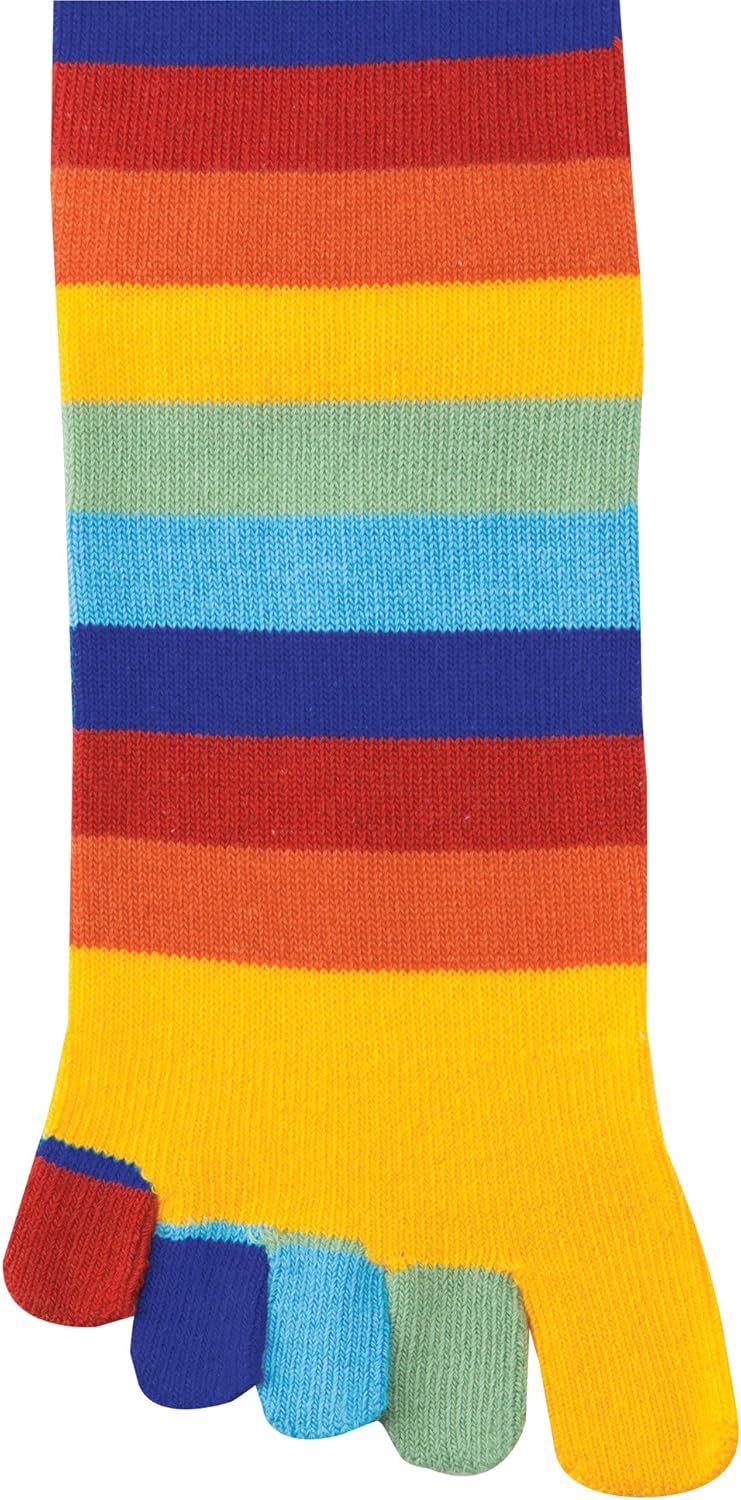 Th Parago Rainbo Stripe To Sock Pai Colorfu Stripe Patter Comfor Novelt Styl Footwear