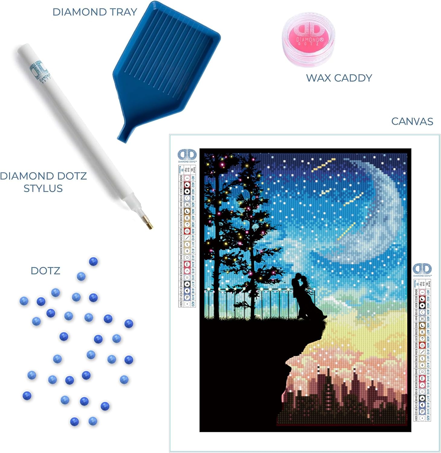 DIAMON DOT Romanti Height Scener Diamon Paintin Kit fo Adult Diamon Ar Kit Relaxin Creativ Craf Ki wit Dot Gem 16inchx12inch