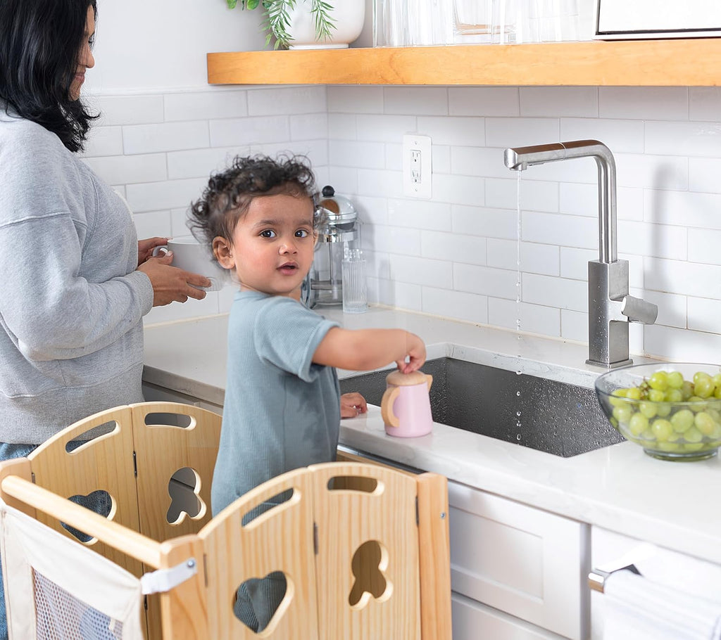 Avenlu Laure  i Foldabl Kitche Towe Ste Stoo fo Toddler Idea fo Kitchen Livin Room Playroom an Mor wit Integrate Chalkboar Childre Stool