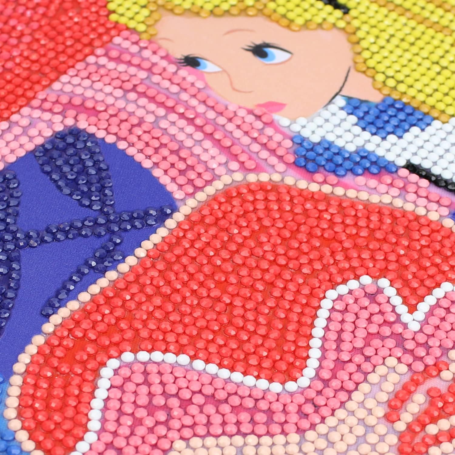 Camelo Dot Diamon Ar Ki 15.7inchX20.5inch-Disney Alic Multi