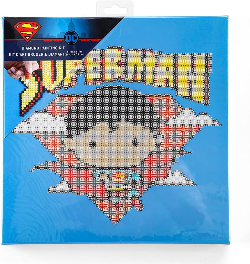 Diamon Dot Superma D Diamon Paintin Kit fo Adult Diamon Ar Kit Relaxin Creativ Craf Ki wit Dot Gem 11inc 11inch
