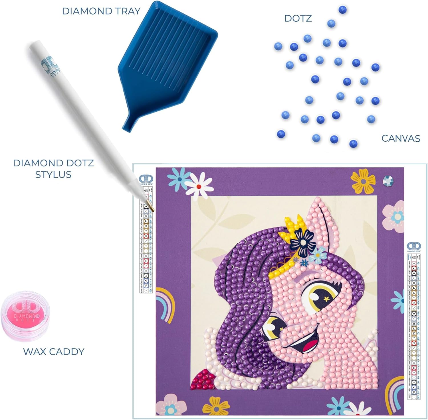 DIAMON DOT M Littl Pon Pip Diamon Paintin Kit fo Adult Diamon Ar Kit Relaxin Creativ Craf Ki wit Dot Gems