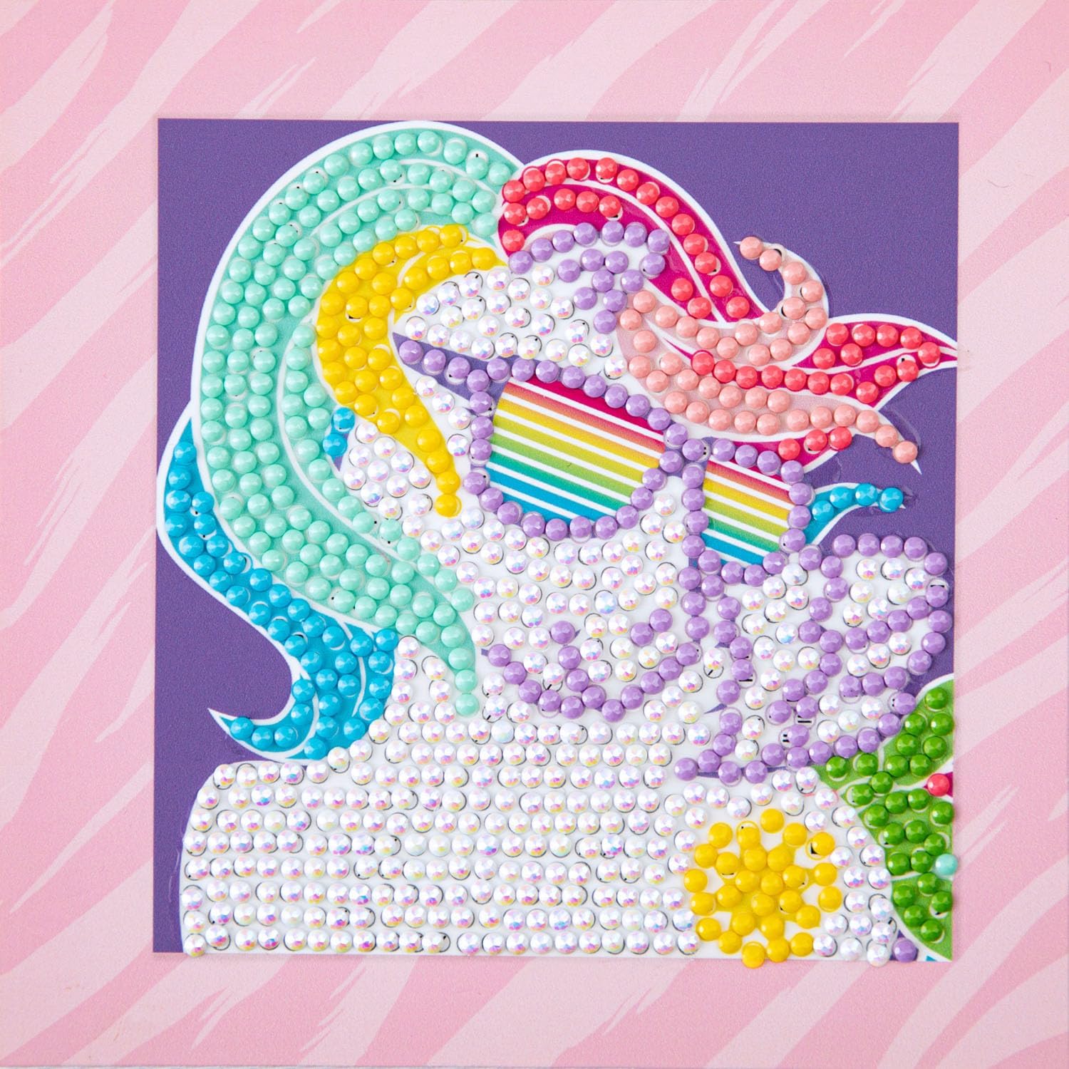 DIAMON DOT M Littl Pon Retr Fres Vibe Diamon Paintin Kit fo Adult Diamon Ar Kit Relaxin Creativ Craf Ki wit Dot Gems