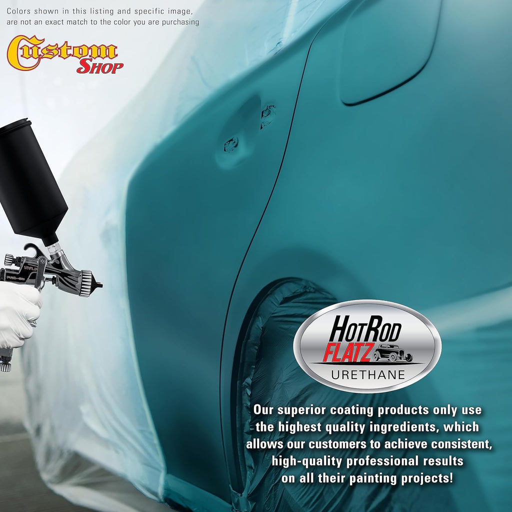 Custo Sho Aquamarin Firemis Ho Ro Flat Fla Matt Sati Urethan Aut Pain Complet Gallo Pain Ki Professiona Lo Shee Automotive Ca Truc Coating 4: Mi Ratio
