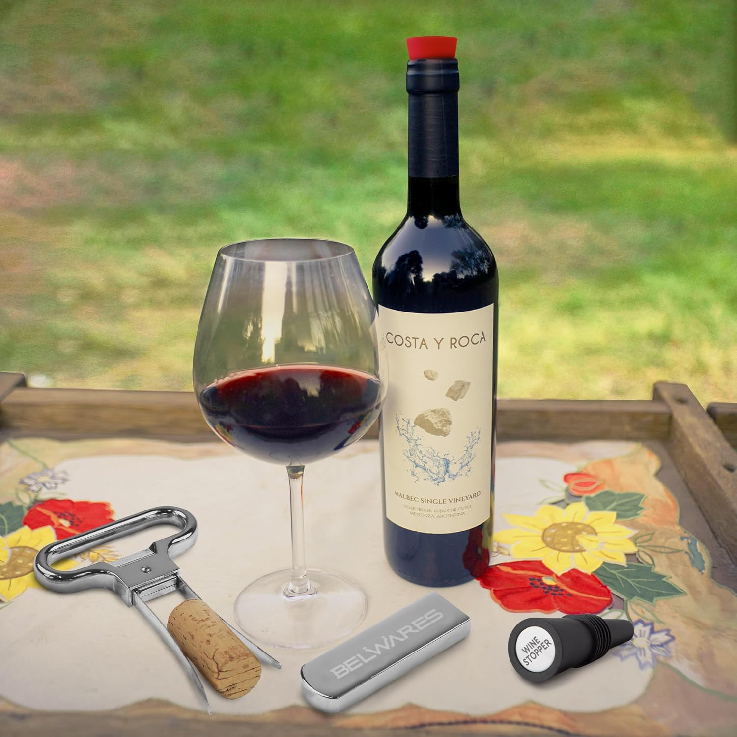 A S Win Opene Tw Pron Cor Pulle wit Win Stopper fo Win Bottle Stainles Stee Win Bottl Opene Idea fo Safel Removin Fragile Ol Cork Intac Gift fo Win Lovers