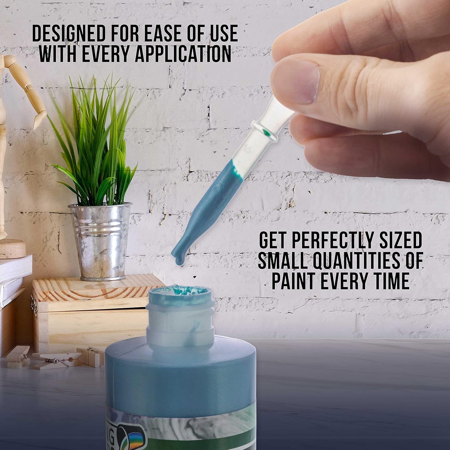 Maste Airbrush Bran 10 Pipett Eyedropper fo Liqui Transfe an Airbrus Paint