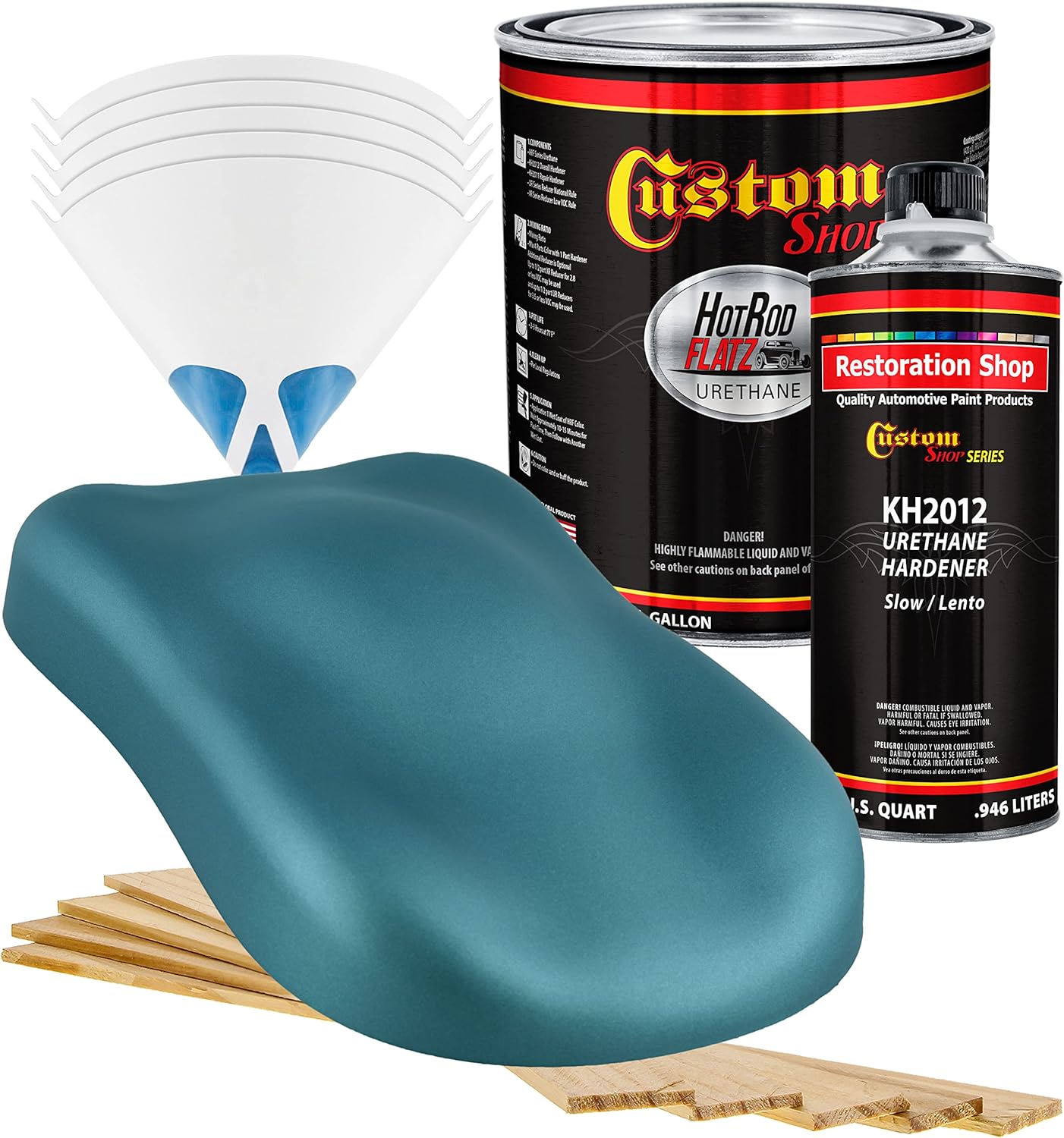 Custo Sho Gulfstrea Aqu Metalli Ho Ro Flat Fla Matt Sati Urethan Aut Pain Complet Gallo Pain Ki Professiona Lo Shee Automotive Ca Truc Coating 4: Mi Ratio