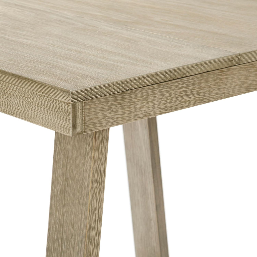Classic Pub Dining Table Counter Height (41in / 1050mm), Seashell Wirebrush