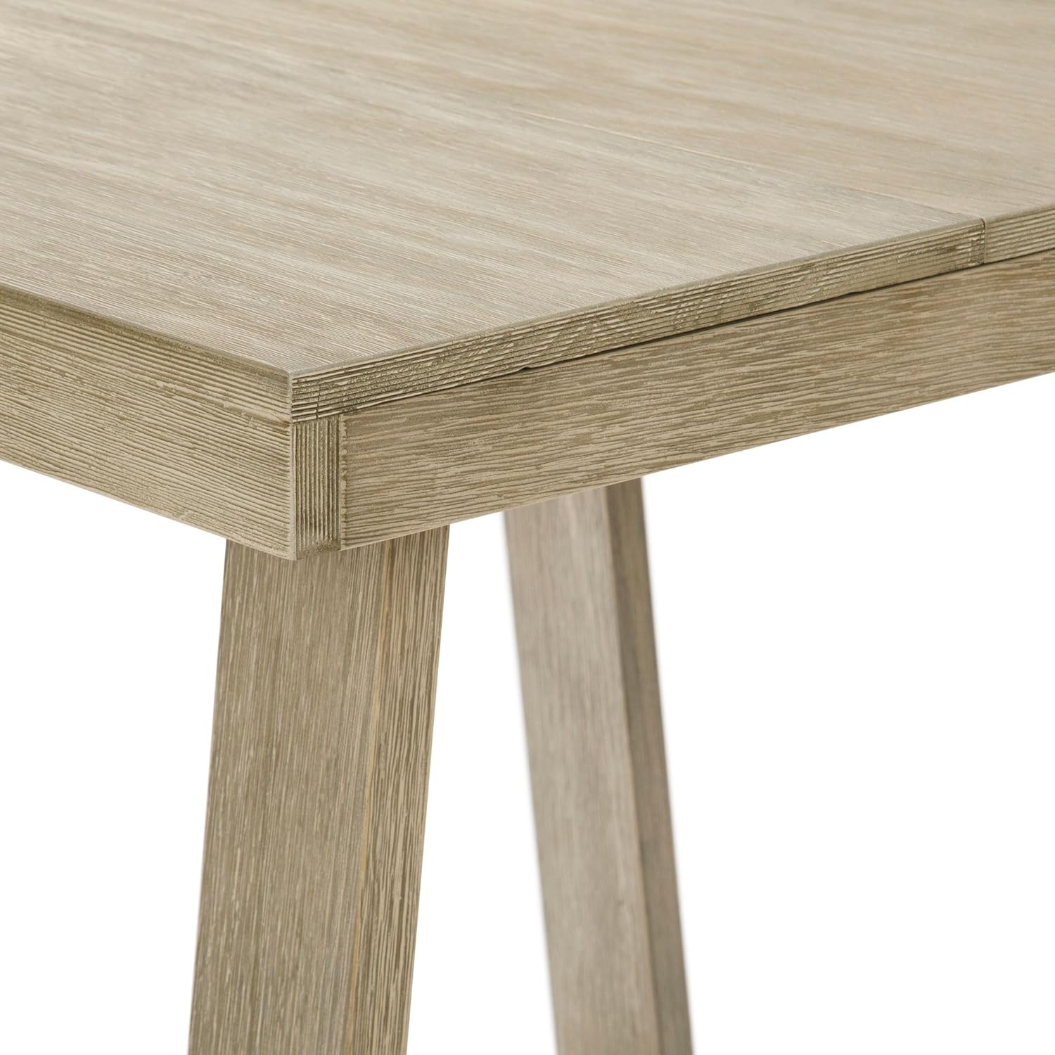 Classic Pub Dining Table Counter Height (41in / 1050mm), Seashell Wirebrush