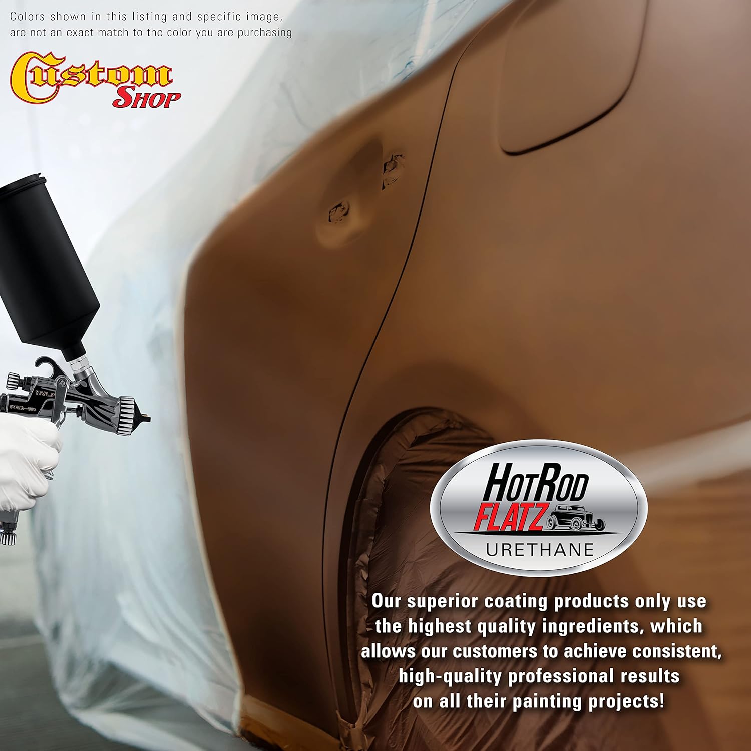 Custo Sho Malib Sunse Orang Metalli Ho Ro Flat Fla Matt Sati Urethan Aut Pain Complet Gallo Pain Ki Professiona Lo Shee Automotive Ca Truc Coating 4: Mi Ratio
