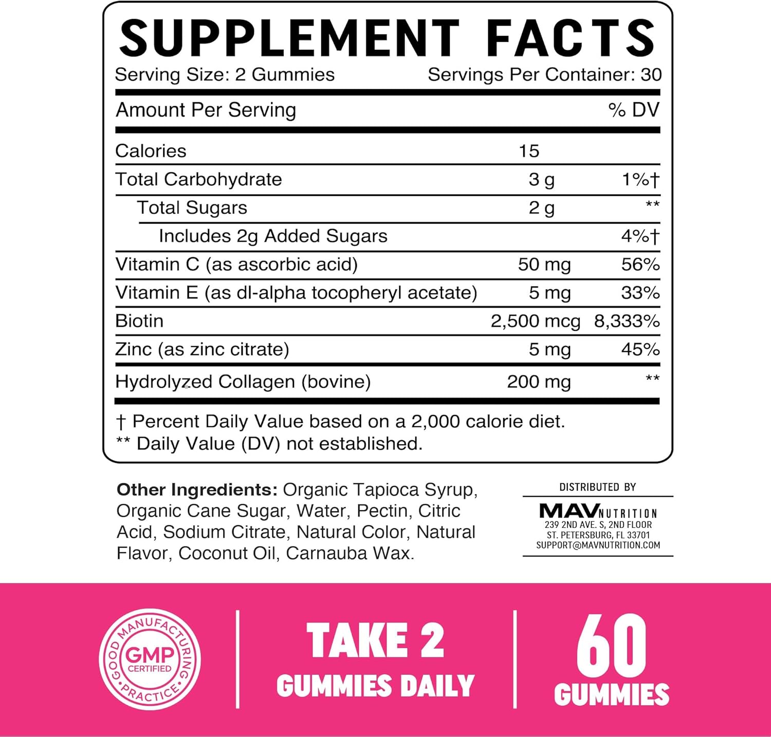 Collage Gummie fo Wome 200m Hydrolyze Collage 2500mc Biotin Wit Vitami C Zin Ant Aging Hai Growth Skin Stron Nail Non-GM Gumm Vitami Supplement 6 Count
