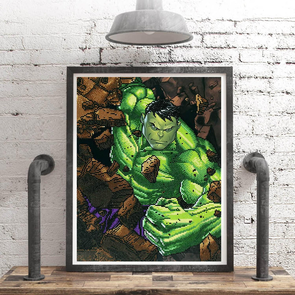 Diamon Dot Spiderma Marve Diamon Paintin Kit fo Adult Diamon Ar Kit Relaxin Creativ Craf Ki wit Dot Gem 11inchx11inch