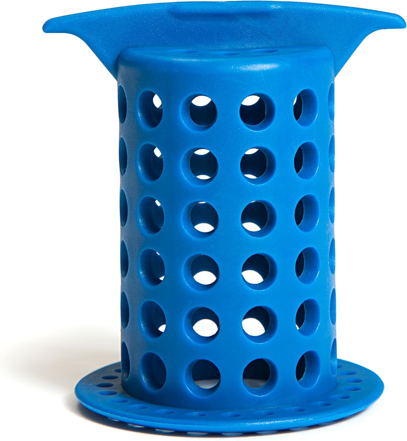ShowerShroom the Revolutionary 2inch Stand-Up Shower Stall Drain Protector Hair Catcher/Strainer, Blue