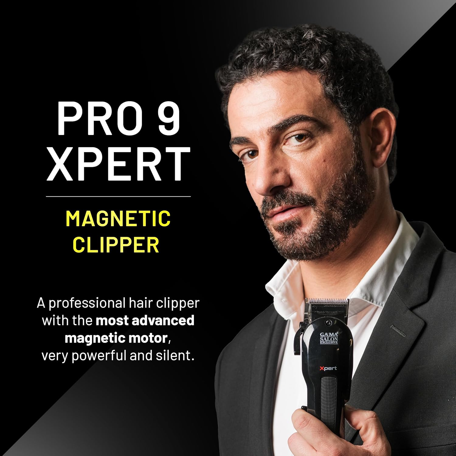 GA.M Magneti Clippe Pr Xpert High-Performanc Motor DL F-Wedg Blade Adjustabl Tape Lever Combs