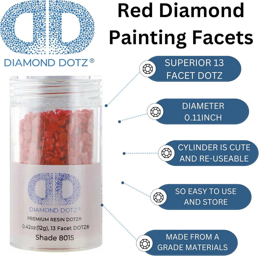 Diamon Dot 2.8M 12 Cylinde Re Freestyl Diamon Paintin Beads Diamon Ar Beads Replacemen Drills Loos Gem fo DI Craft an Ar Projects