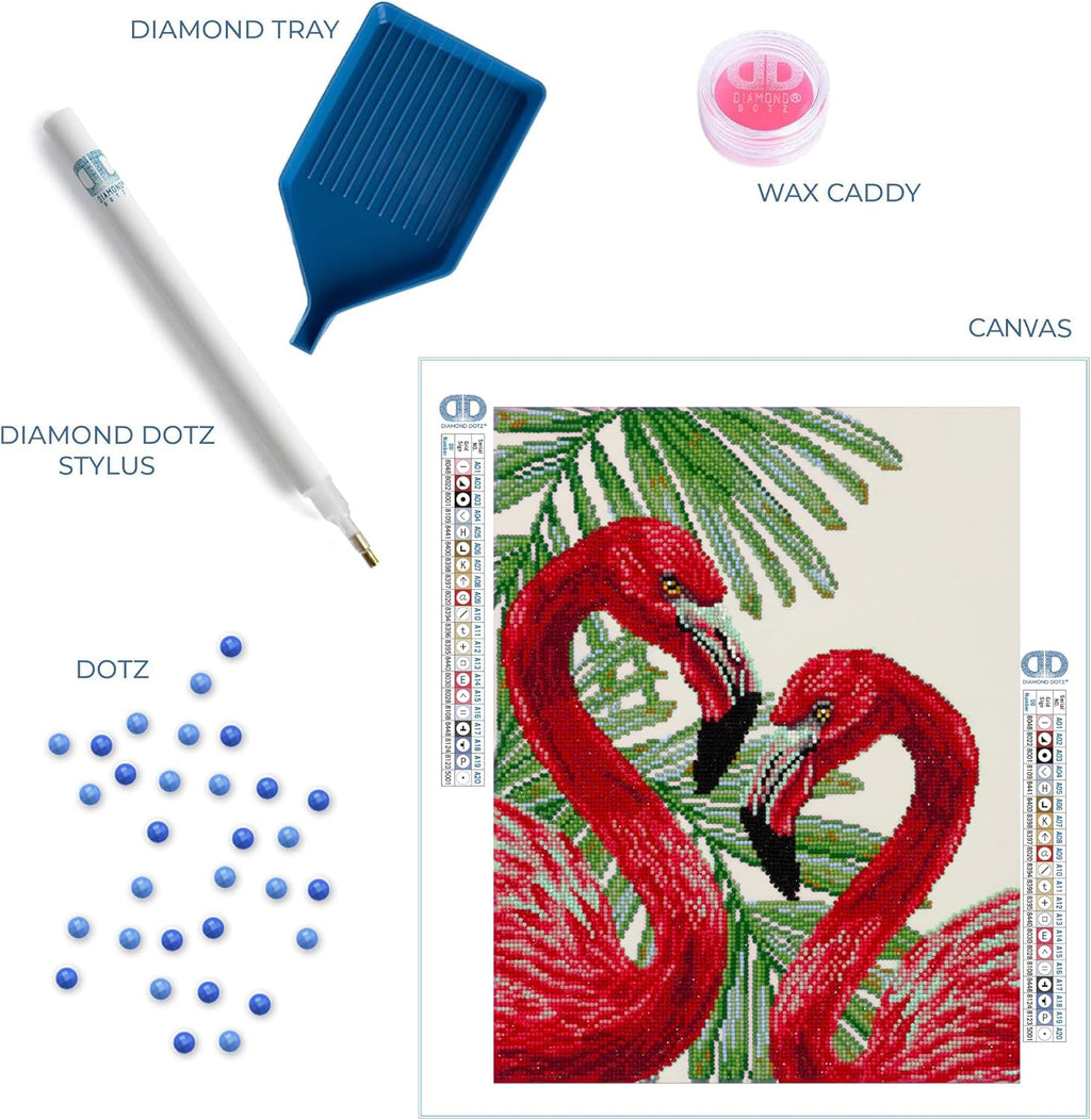 DIAMON DOT a Hom Flaming Flai Diamon Paintin Kit fo Adult Diamon Ar Kit Relaxin Creativ Craf Ki wit Dot Gem 14x18
