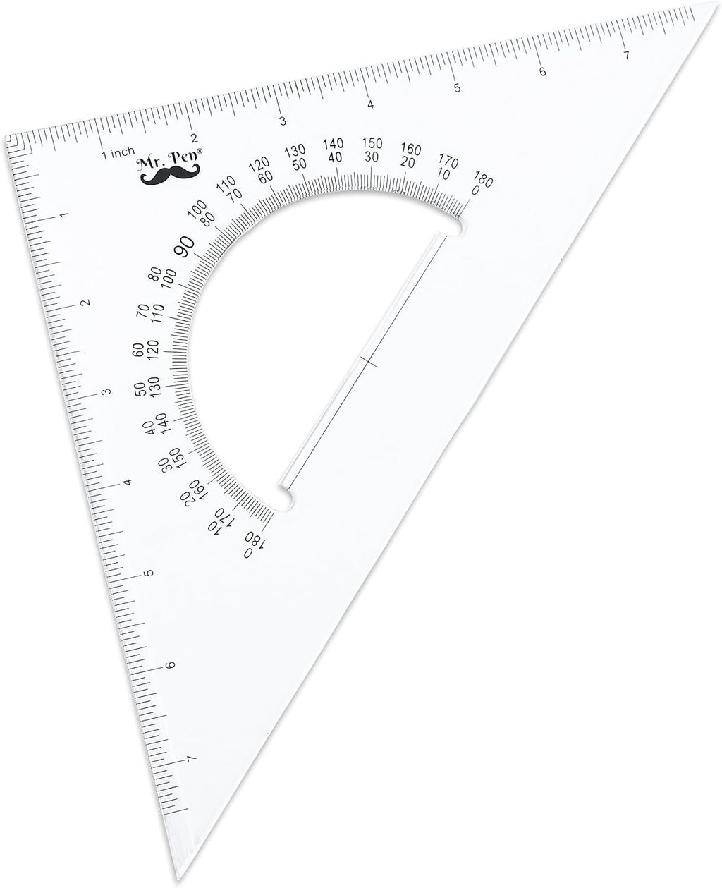 Mr Pe Architectura Triangula Rule Se wit 1 Inc Triangula Scale 1 Inc 30/6 an Inc 45/9 Triangles