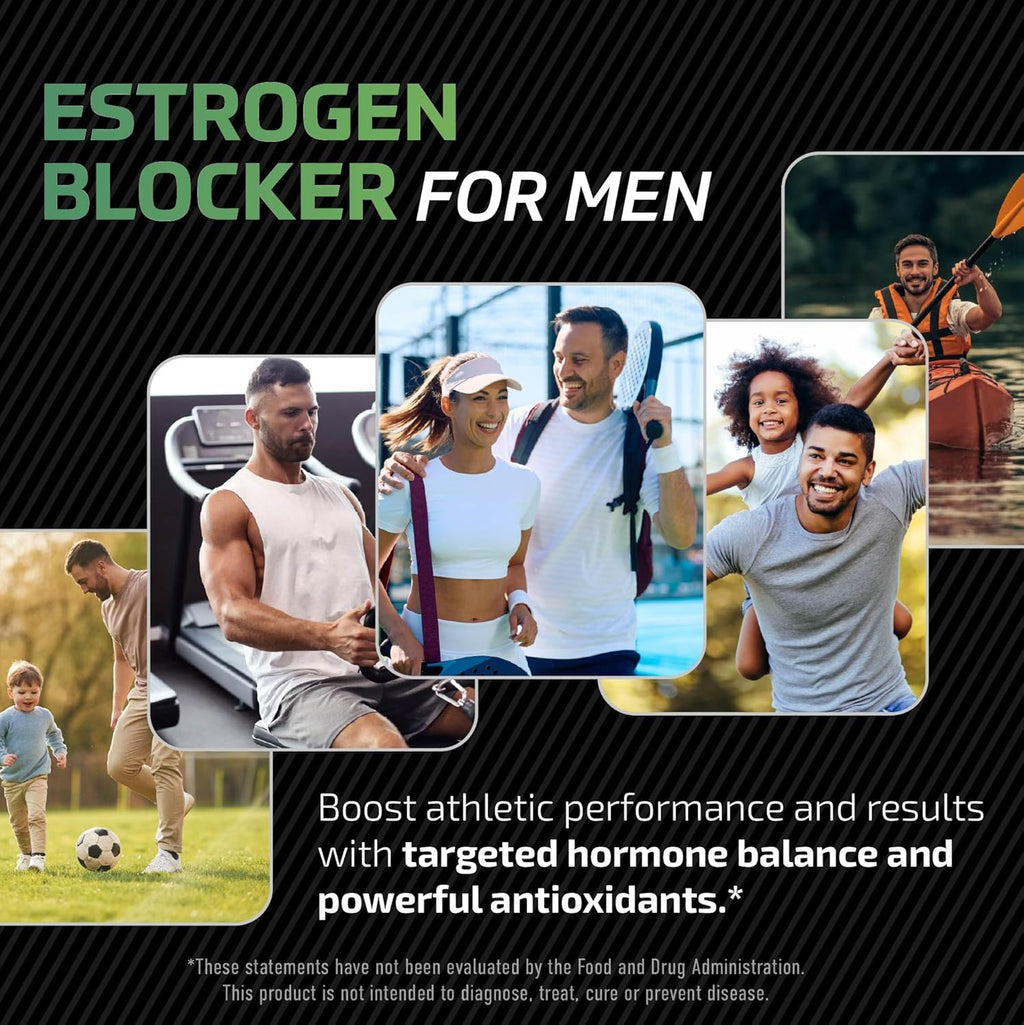 DI Supplemen fo Me 300m Estroge Blocke Aromatas Inhibito Extr Strengt Men¡¯ Hormon Balanc Fitnes Booste wit Diindolylmethan Plu CD Broccol Flore Gluten-Fre 6 Ct