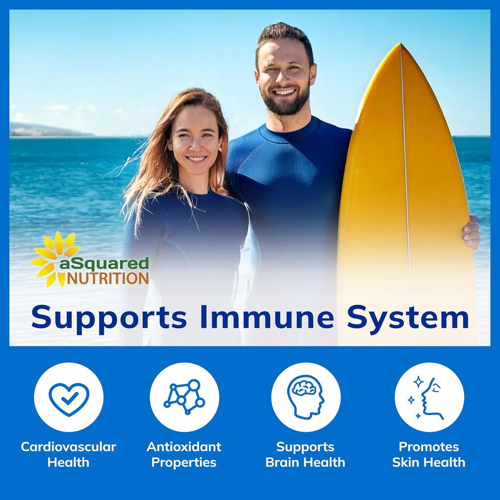 aSquared Nutrition Quercetin 500mg Supplement - 200 Capsules - Quercetin Dihydrate to Support Cardiovascular Health - Max Strength Powder Complex Pills to Help ImpImmune Response