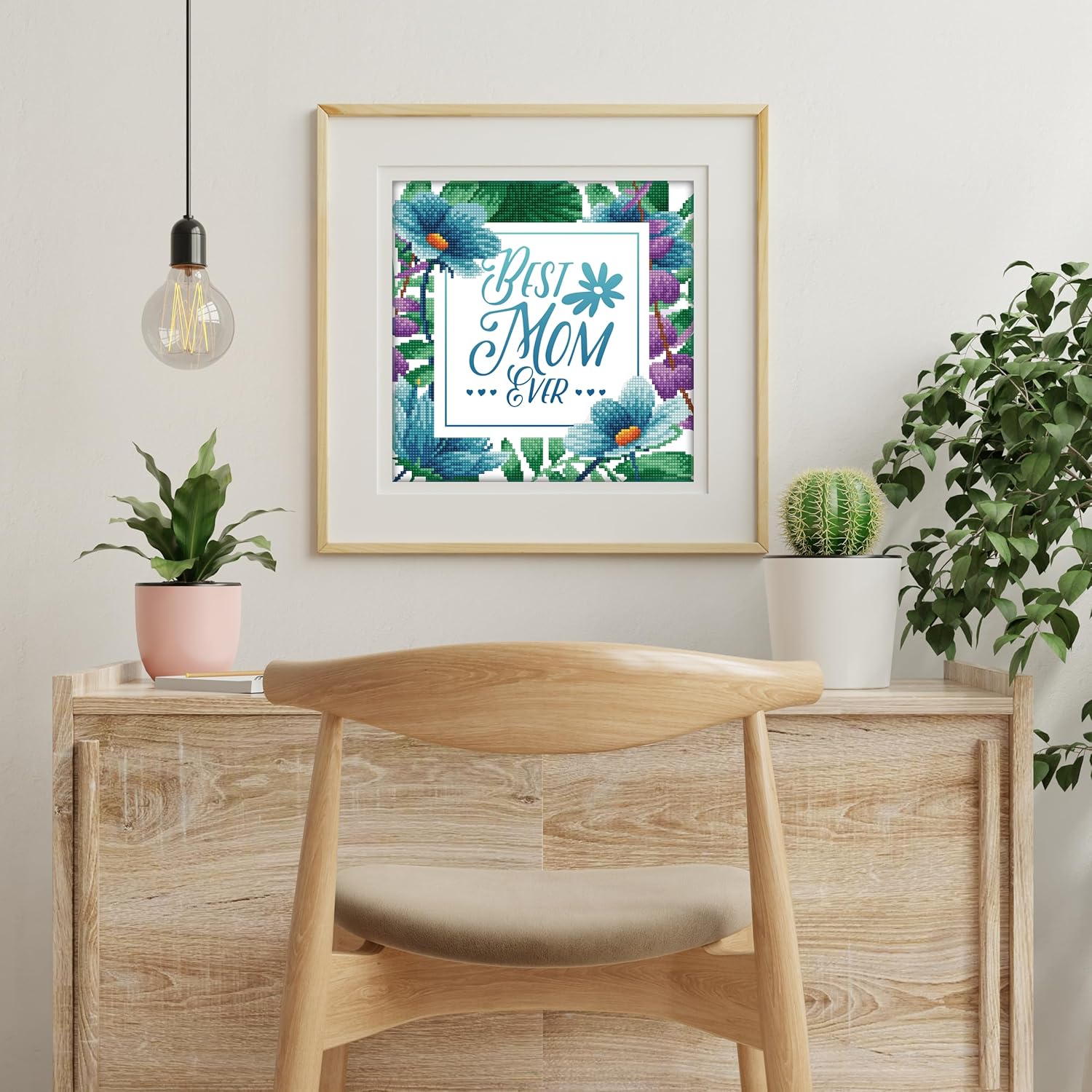 DIAMON DOT a Hom Bes Mo Eve Diamon Paintin Kit fo Adult Diamon Ar Kit Relaxin Creativ Craf Ki wit Dot Gem 12x12