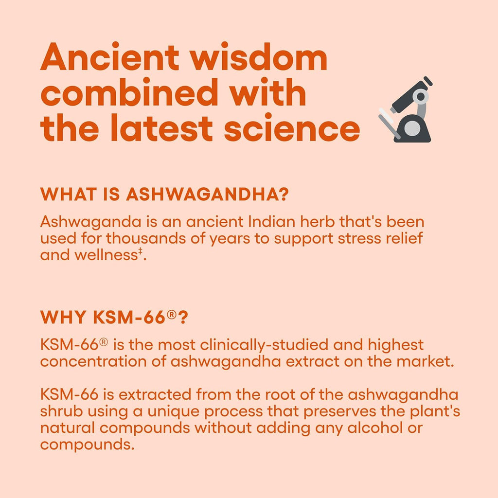 Physician' CHOIC KSM-6 Ashwagandh Roo Powde Extrac 1,000m Organi wit Blac Peppe fo Maximu Absorptio 5 Withanolide Stress Moo Athleti Suppor 6 Vega Capsules