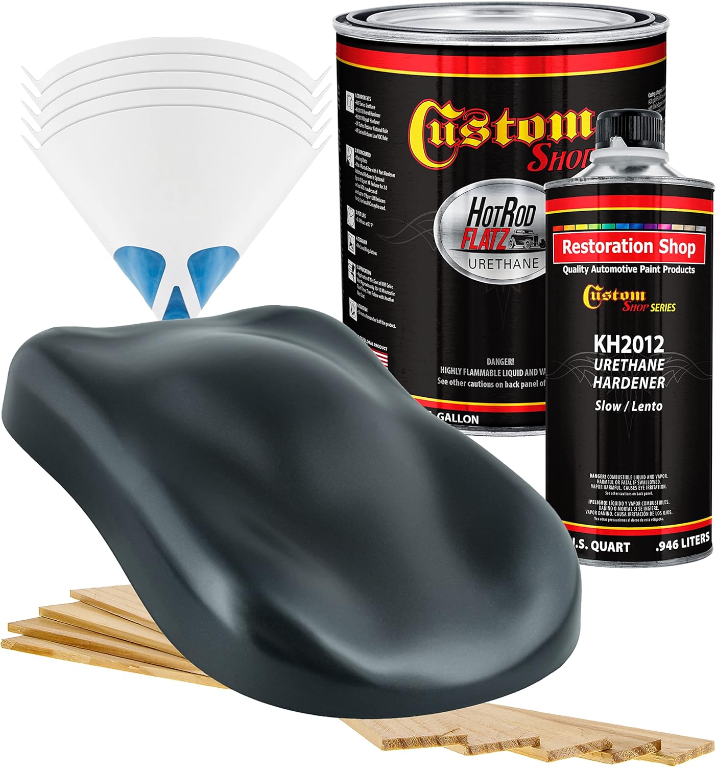 Custo Sho Dar Turquois Metalli Ho Ro Flat Fla Matt Sati Urethan Aut Pain Complet Gallo Pain Ki Professiona Lo Shee Automotive Ca Truc Coating 4: Mi Ratio