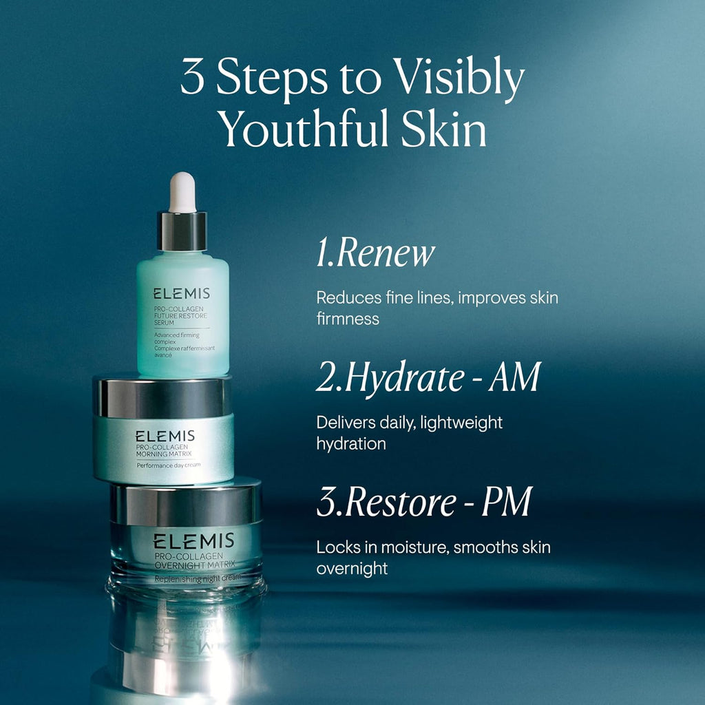 ELEMI Pro-Collage Overnigh Matri Wrinkl Smoothin Nigh Crea Deepl Hydrates Smoothes Firms an Replenishe Stressed-Lookin Skin