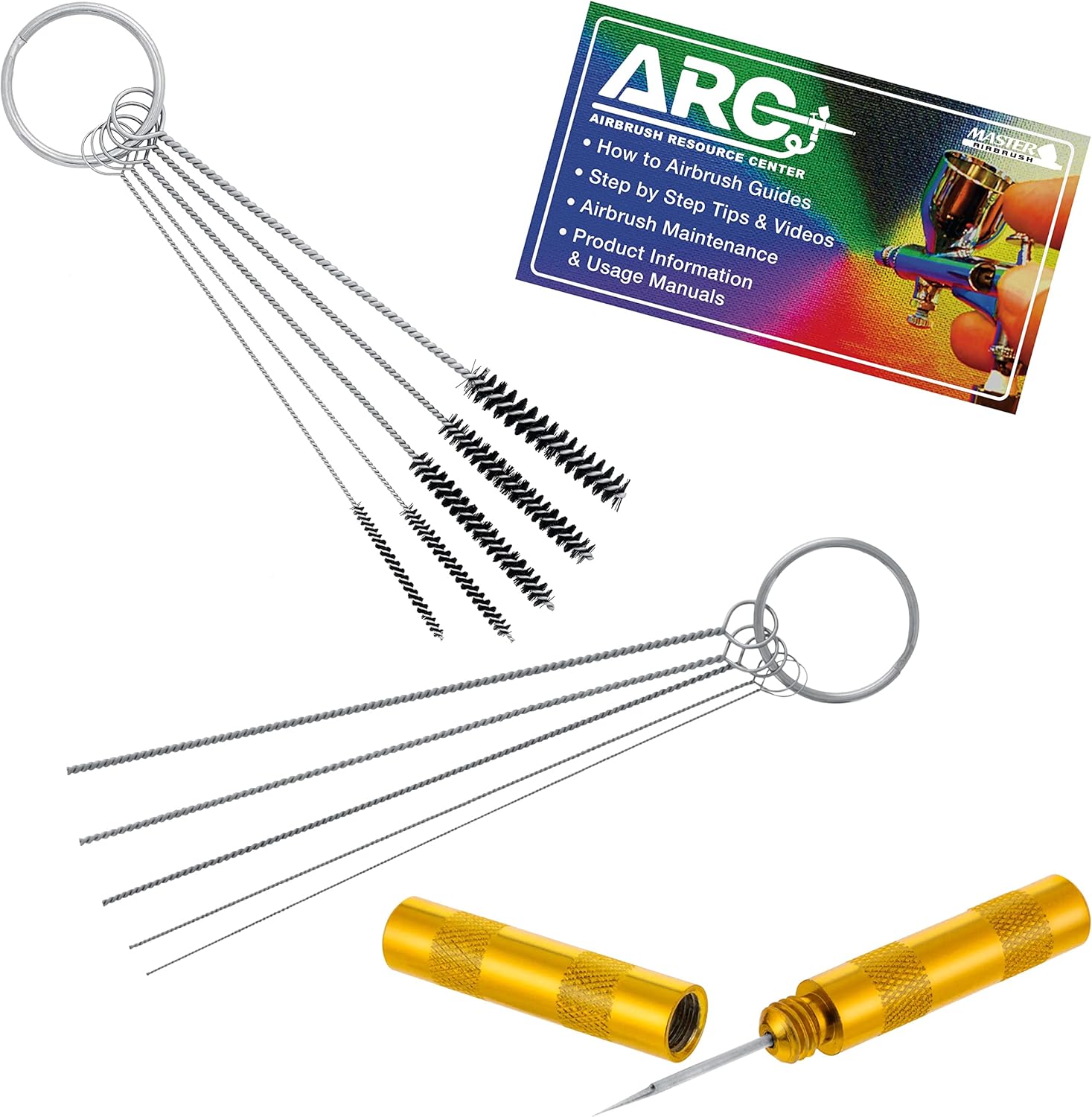 Maste Airbrus 1 Piec Airbrus Cleanin Ki  p Cleanin Needles p Cleanin Brushes  Was Needle