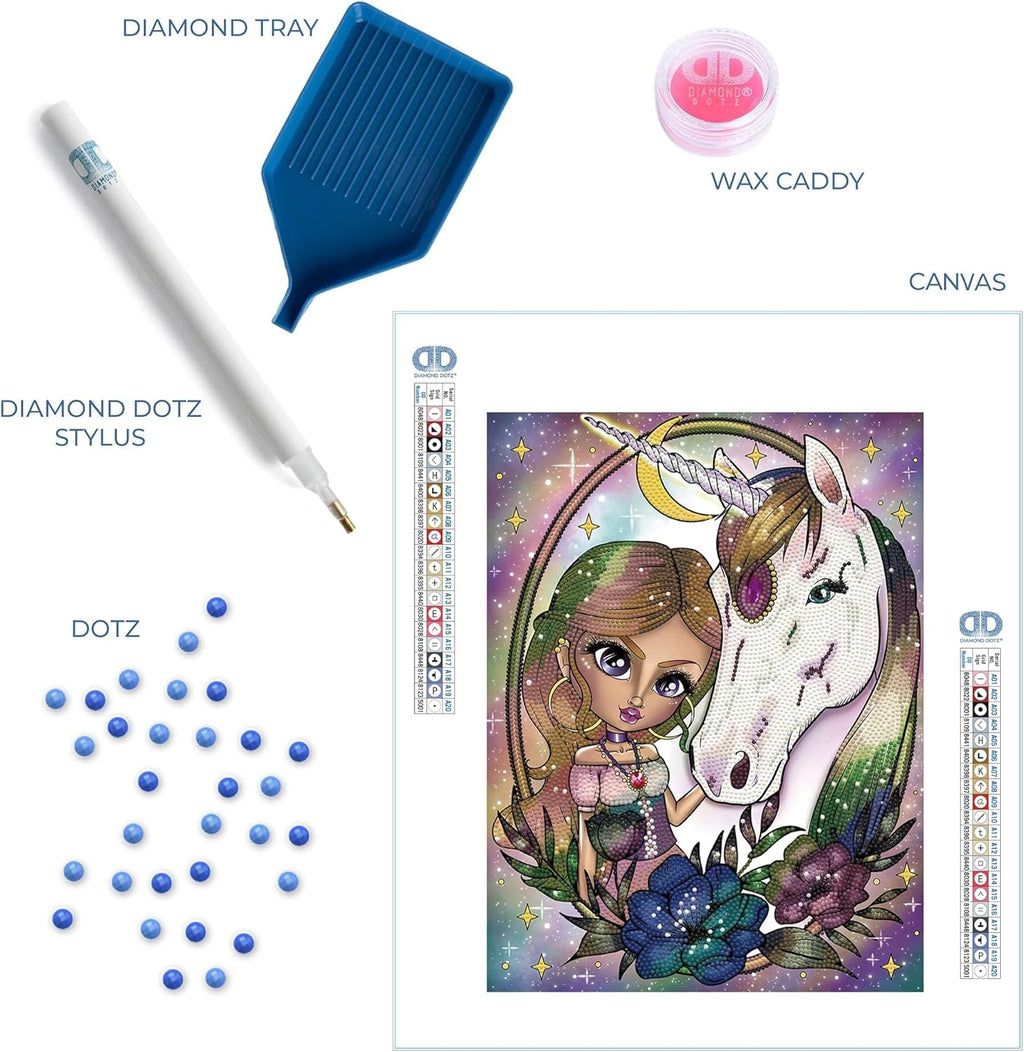 DIAMON DOT Unicor Wome Diamon Paintin Kit fo Adult Diamon Ar Kit Relaxin Creativ Craf Ki wit Dot Gem 15.8inchx11.8inch