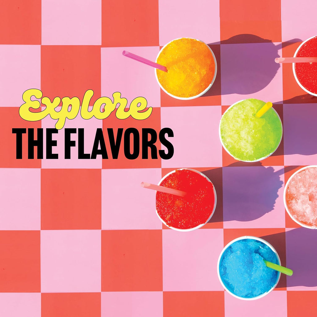 Hawaiian Shaved Ice Root Beer Syrup - Nut Soy Dairy Free - Flavor Fluffy Crunchy Snow Cones - Shelf Stable - Makes 8 Servings - 16 ounces