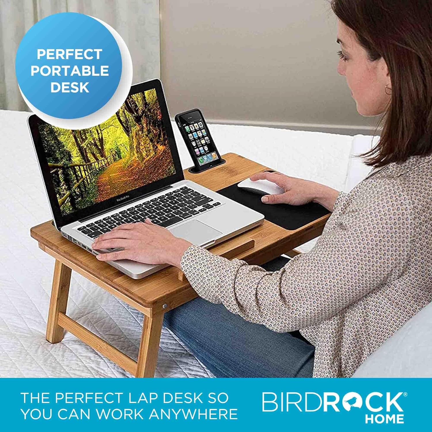 Sofia+Sa Mult Taskin Lapto Be Tra La Des Support Laptop U t 1 Inche (Natural)