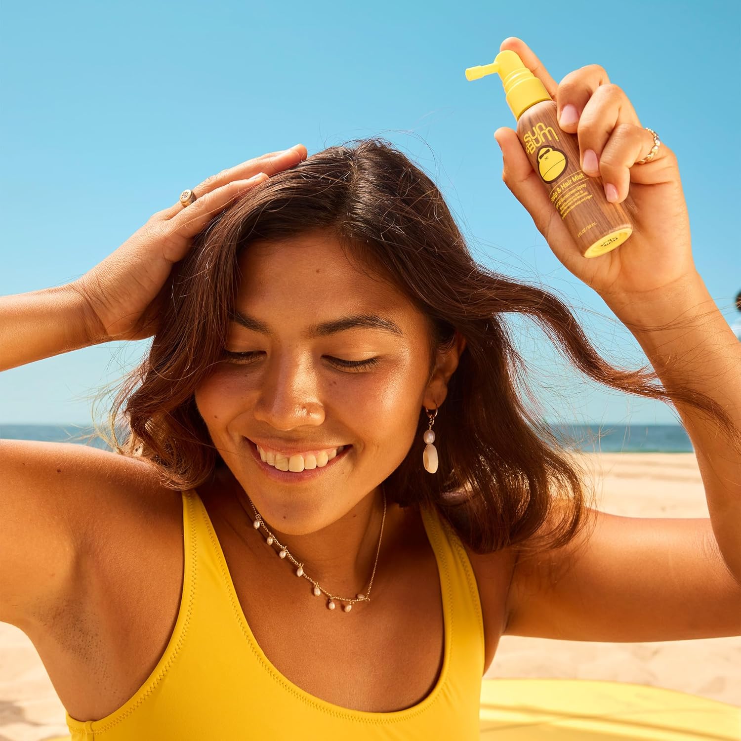 Su Bu Origina SP 3 Sunscree Scal an Hai Mis Hawai Ac 10 Complian (Octinoxat Oxybenzone Vega Broa Spectru UVA/UV Sunscree Spra wit Vitami  oz