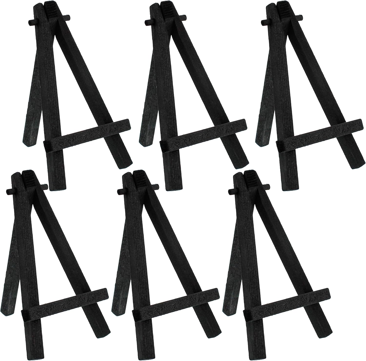 U.S Ar Suppl 8inc Hig Smal Blac Woode Ease ( Pack) A-Fram Canva Stan Tripod Smal Paintin Easel Tableto Ease fo Painting Canvases Studen Crafts Even Sign Photos