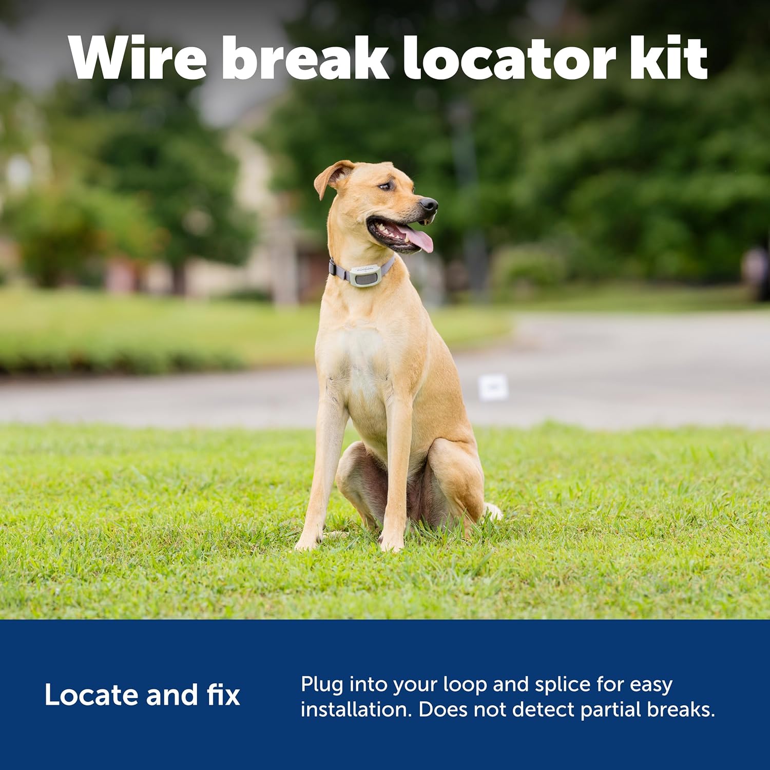 PetSaf Wir Brea Locato Effectiv Accurat Faul Detecto wit Dual-Ton Detectio Wir Signa Teste Fenc Troubleshootin Diagnosti Too In-Groun Fenc Repai Accessory