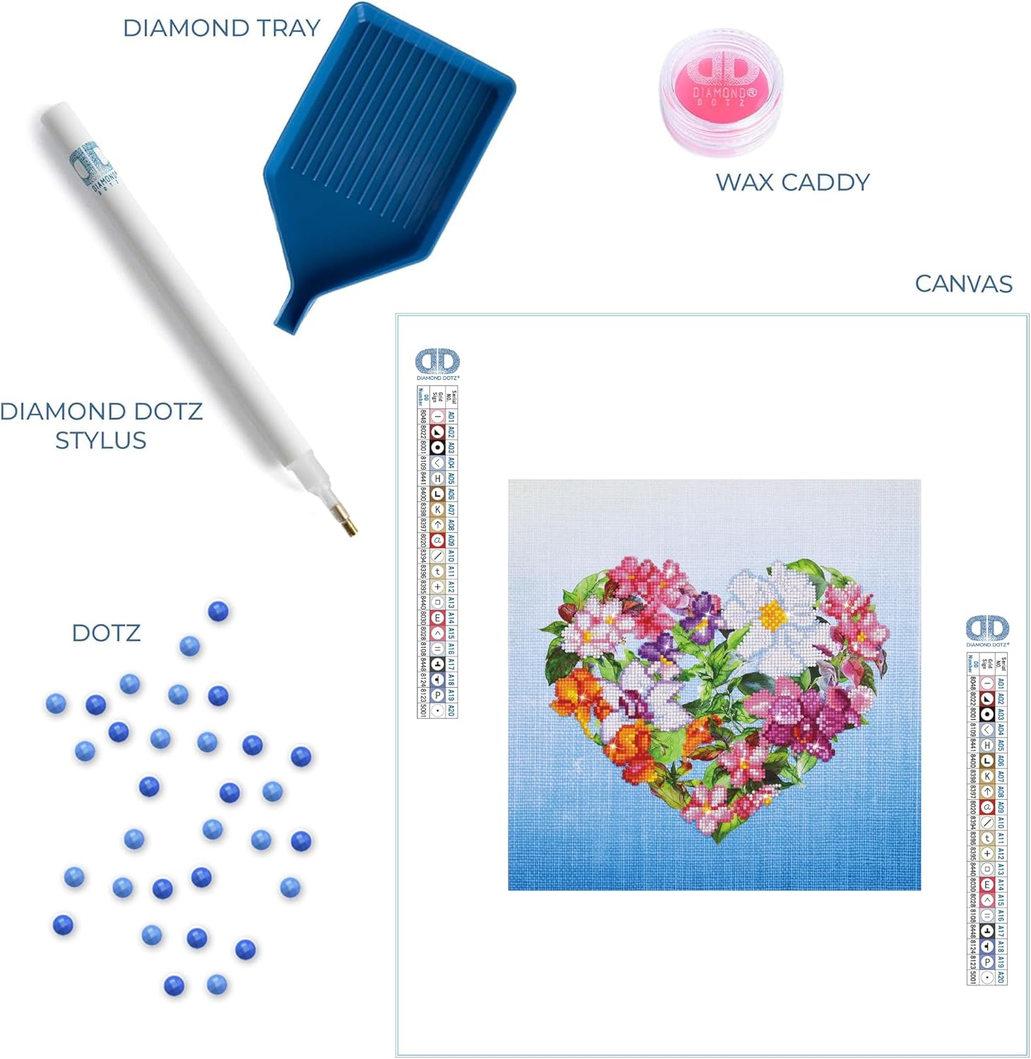 DIAMON DOT Flowe Hear wit Fram Flora Diamon Paintin Kit fo Adult Diamon Ar Kit Relaxin Creativ Craf Ki wit Dot Gem 14.5inchx14.5inch
