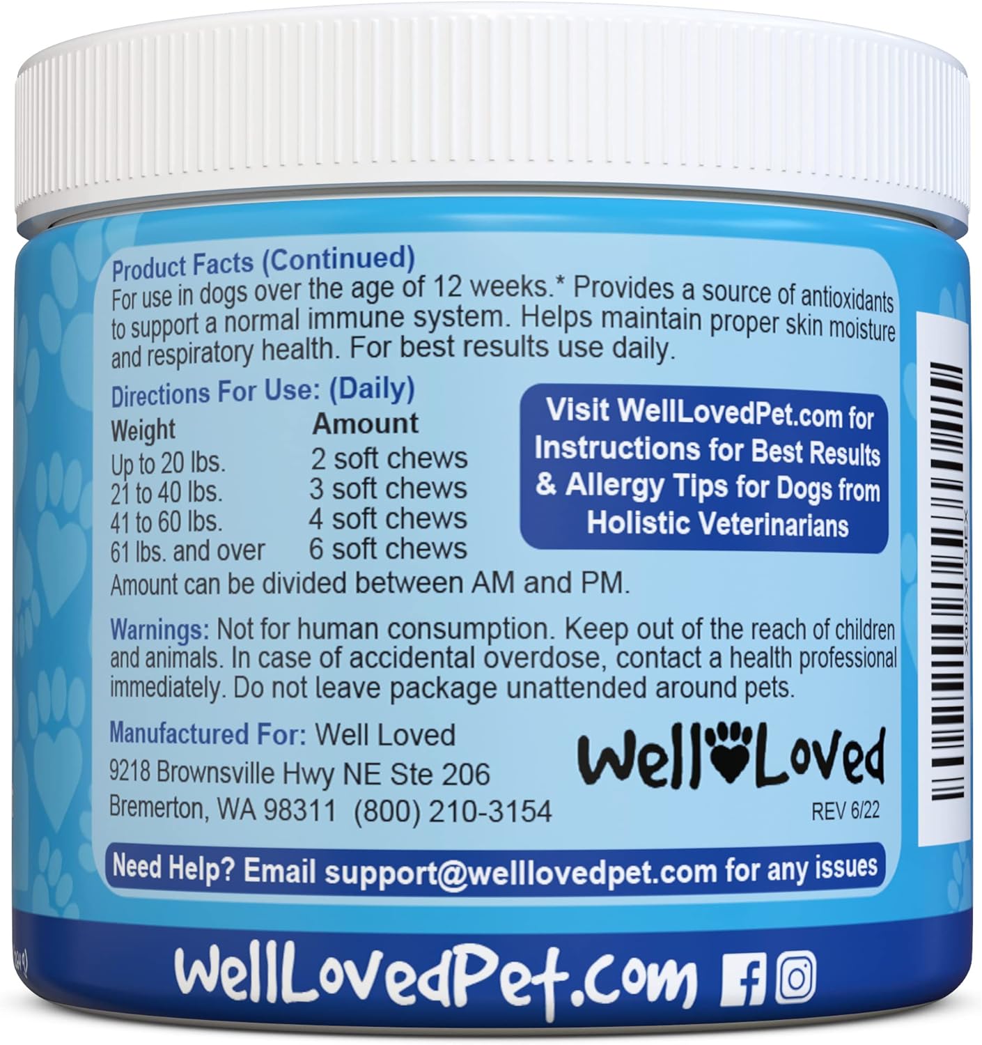 Do Allerg Chew Do Allerg Relief Itchin Ski Relief Ho Spo Treatmen Seasona Allergies Ve Developed Ant Itc Ski Irritatio Treatment Mad i USA 12 Chews