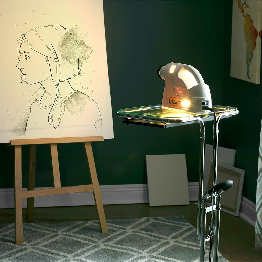 Artograph EZ Tracer Opaque Art Projector, 2X to 10X Image Artwork Enlargement - Portable Light for Wall Art, Murals, Drawing, Sketching, Pattern Tracing, Crafts and Learning, 4inch x 4inch Copy Size